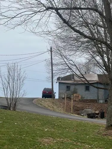 Following the quiet road home.